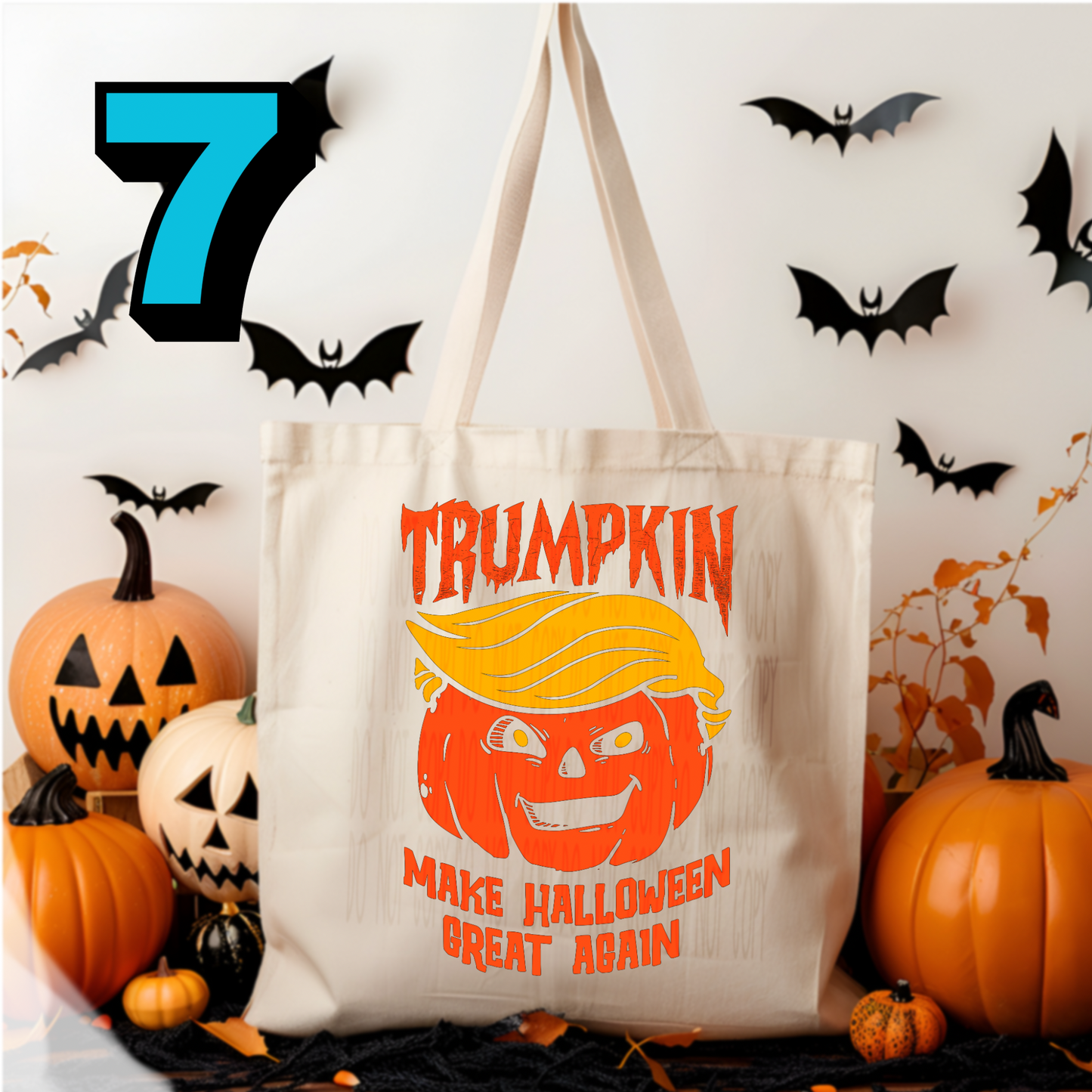 Custom Halloween Tote Bag