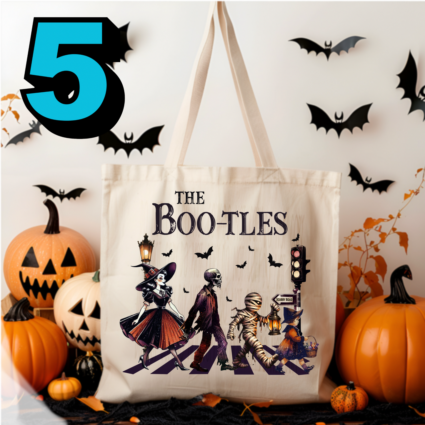 Custom Halloween Tote Bag