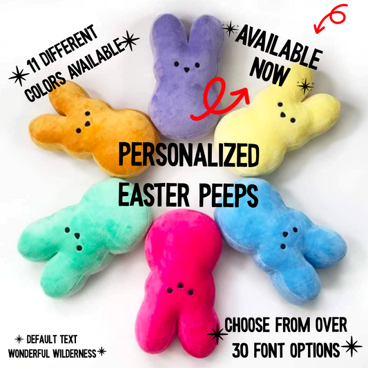 Personalized Easter Peep