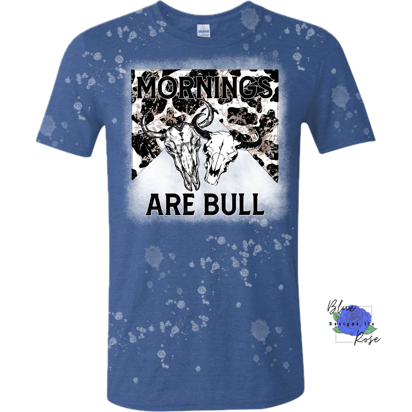 Mornings Are Bull Graphic Tee