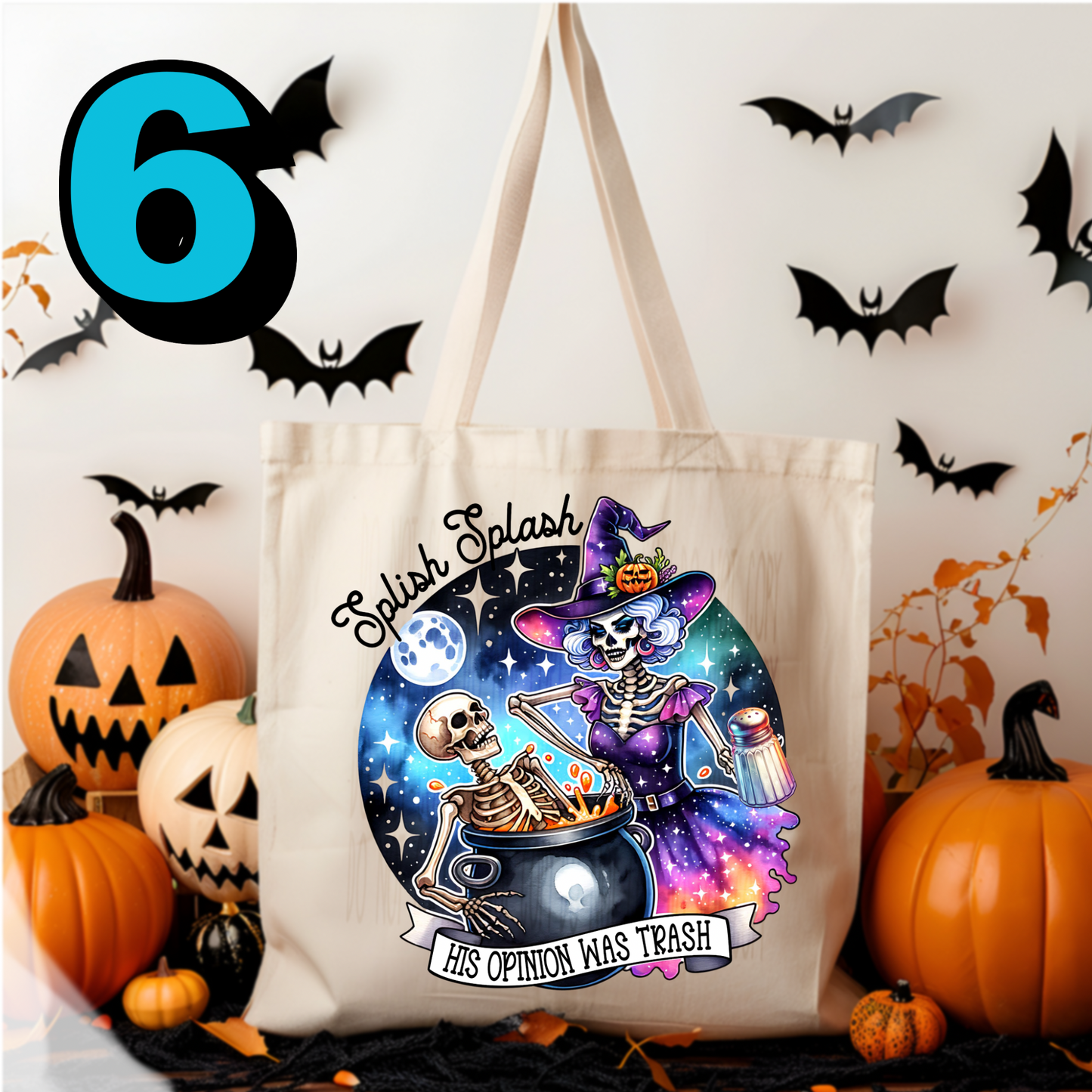 Custom Halloween Tote Bag