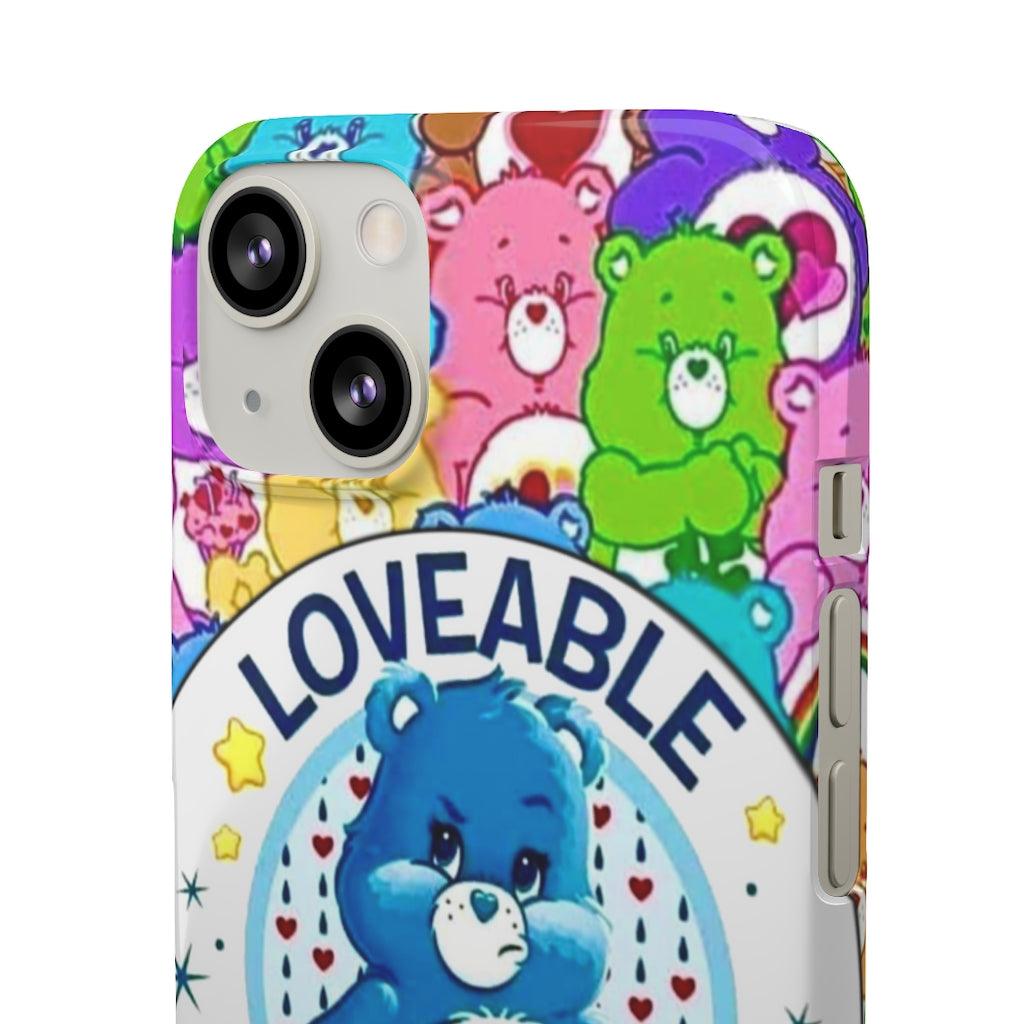 Lovable Grump Snap Phone Cases - Blue Rose Designs LLC