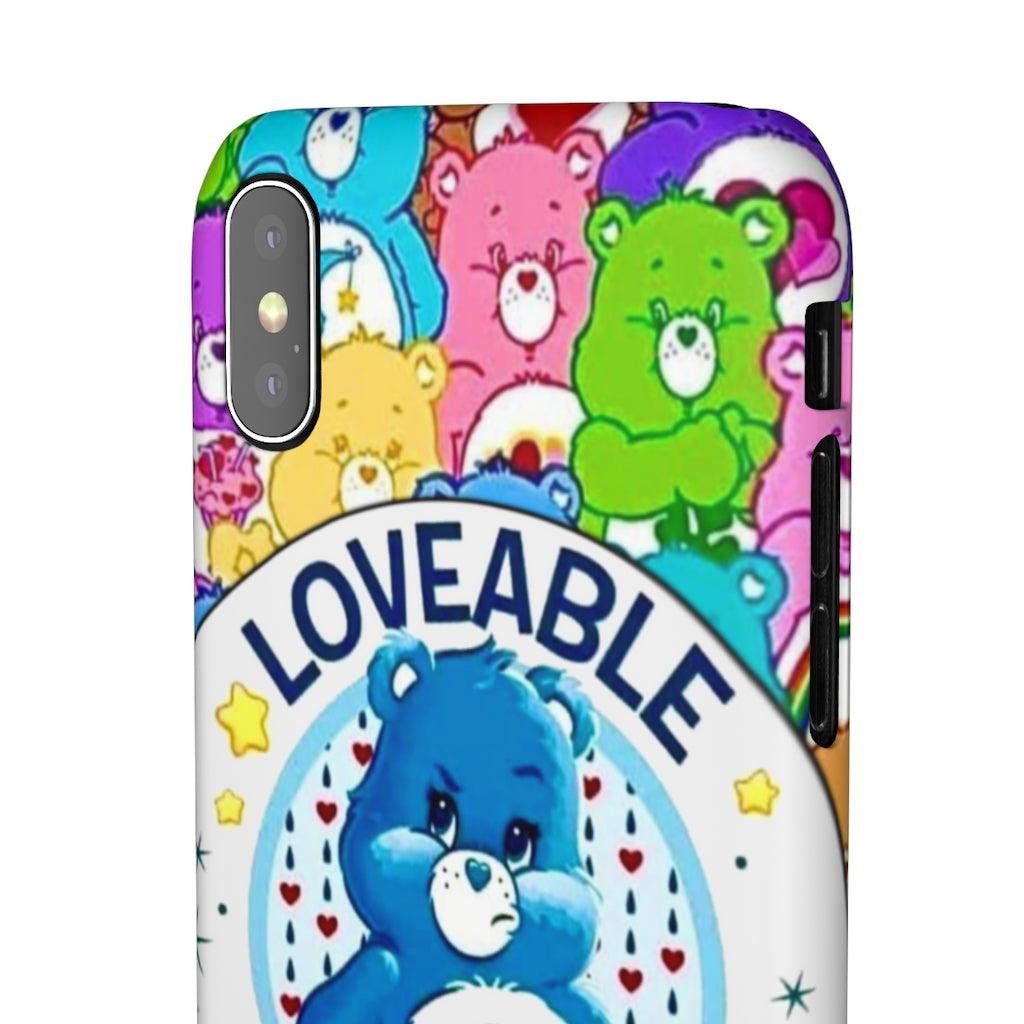 Lovable Grump Snap Phone Cases - Blue Rose Designs LLC