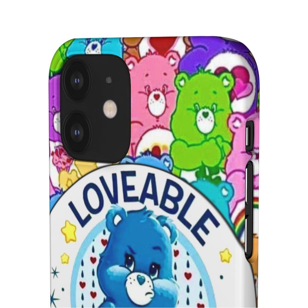 Lovable Grump Snap Phone Cases - Blue Rose Designs LLC