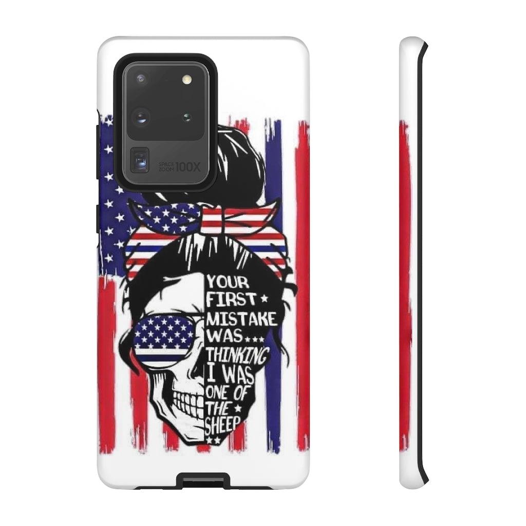 Your First Mistake Tough Phone Cases - Blue Rose Designs LLC