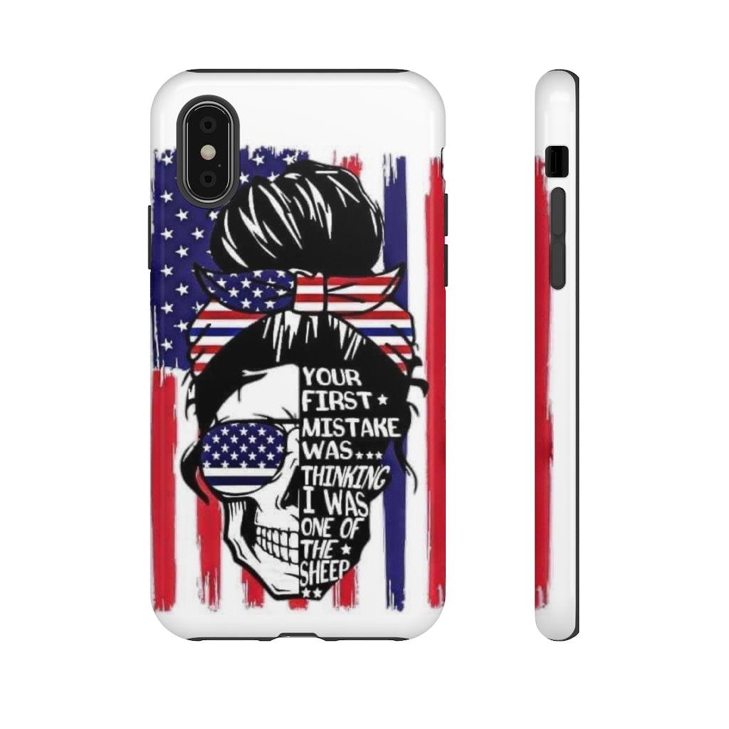 Your First Mistake Tough Phone Cases - Blue Rose Designs LLC