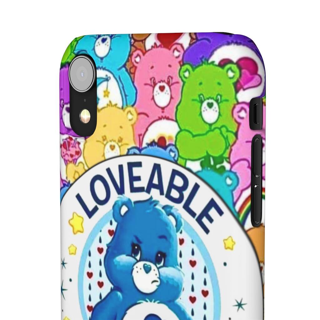 Lovable Grump Snap Phone Cases - Blue Rose Designs LLC