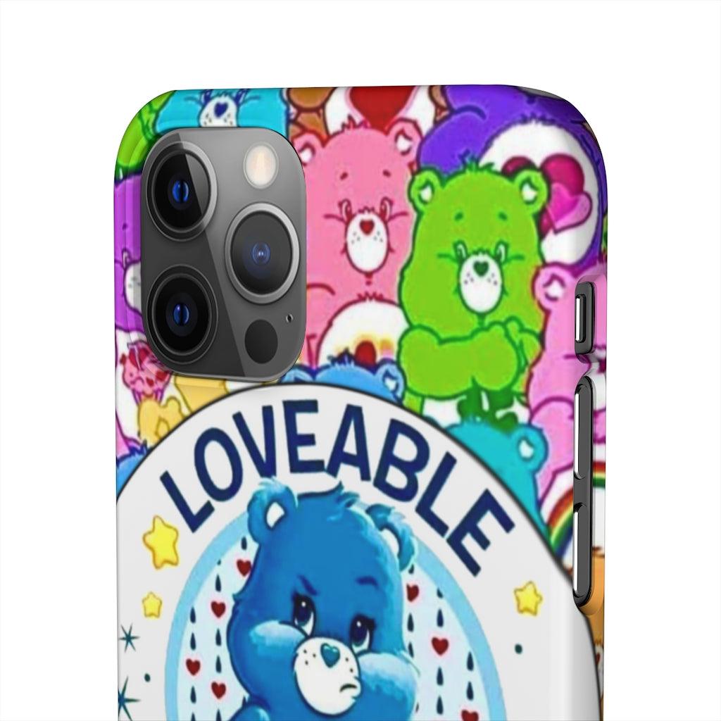 Lovable Grump Snap Phone Cases - Blue Rose Designs LLC