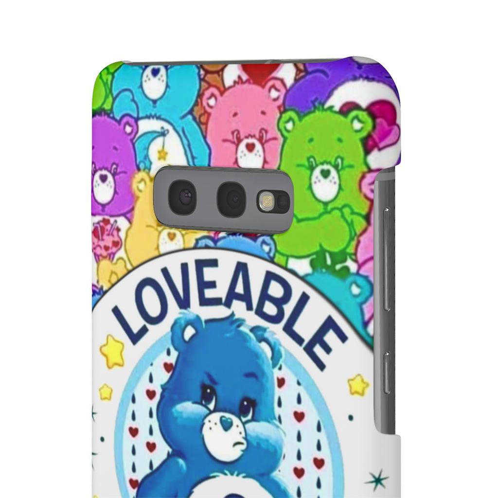 Lovable Grump Snap Phone Cases - Blue Rose Designs LLC