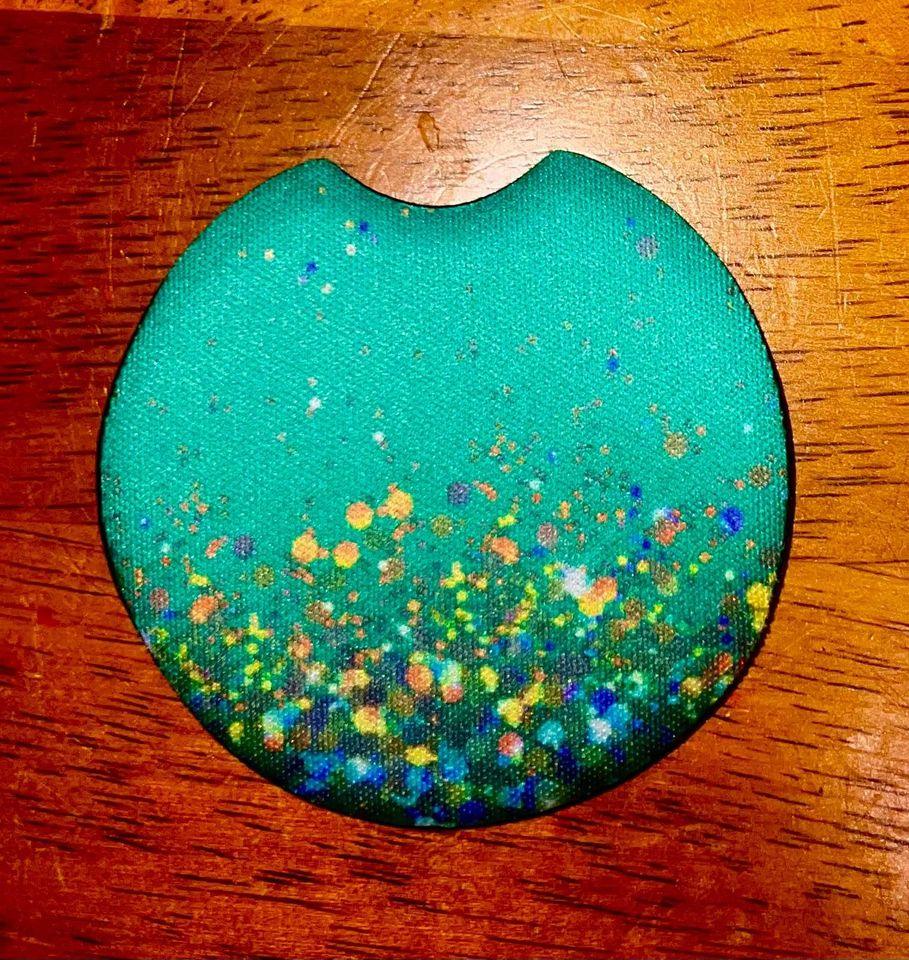 Customizable Car Coasters - Blue Rose Designs LLC