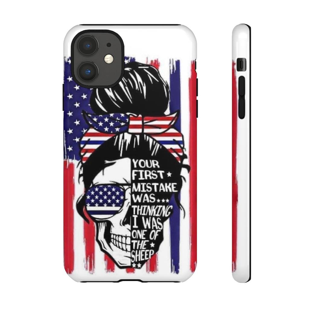 Your First Mistake Tough Phone Cases - Blue Rose Designs LLC