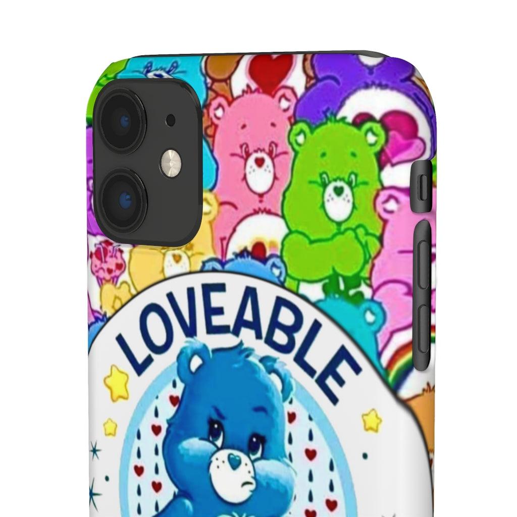 Lovable Grump Snap Phone Cases - Blue Rose Designs LLC