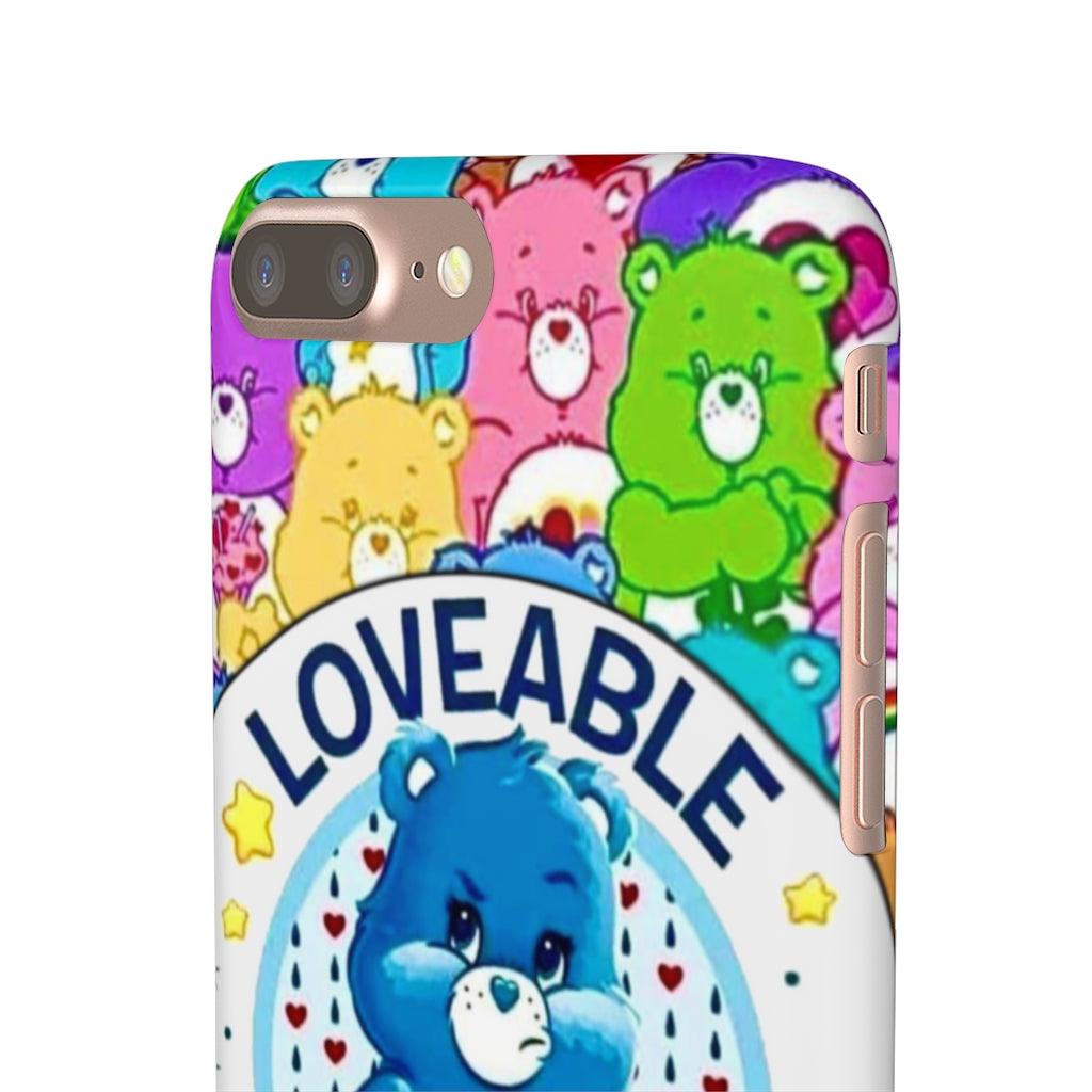 Lovable Grump Snap Phone Cases - Blue Rose Designs LLC