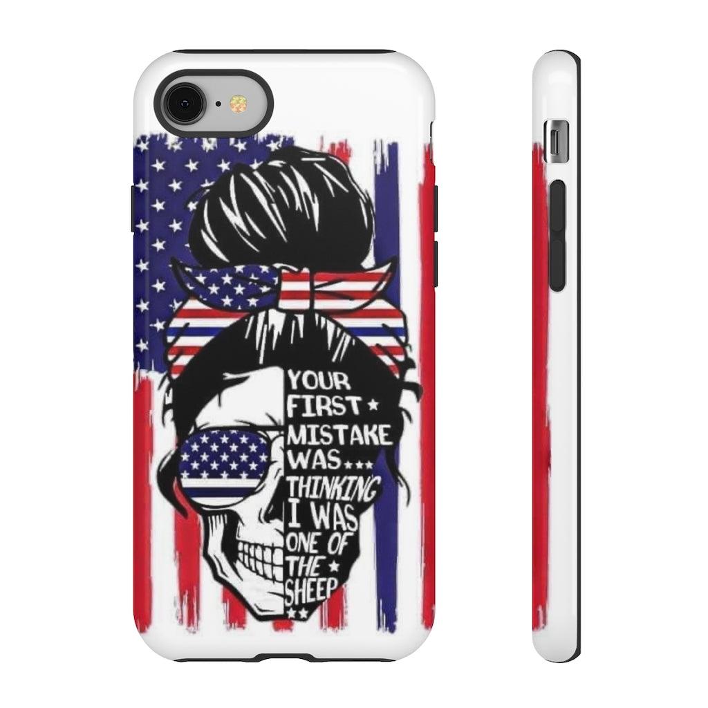 Your First Mistake Tough Phone Cases - Blue Rose Designs LLC