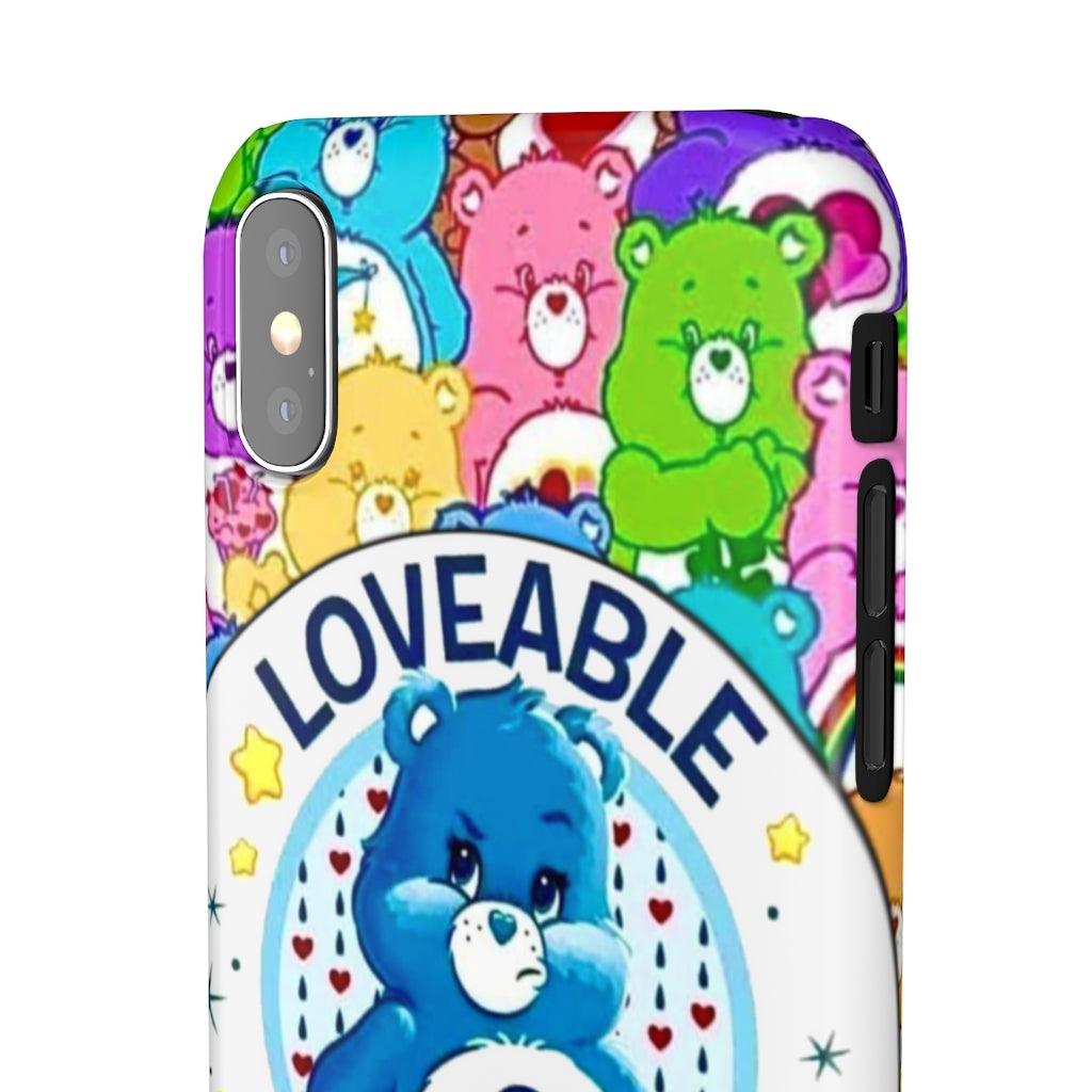 Lovable Grump Snap Phone Cases - Blue Rose Designs LLC