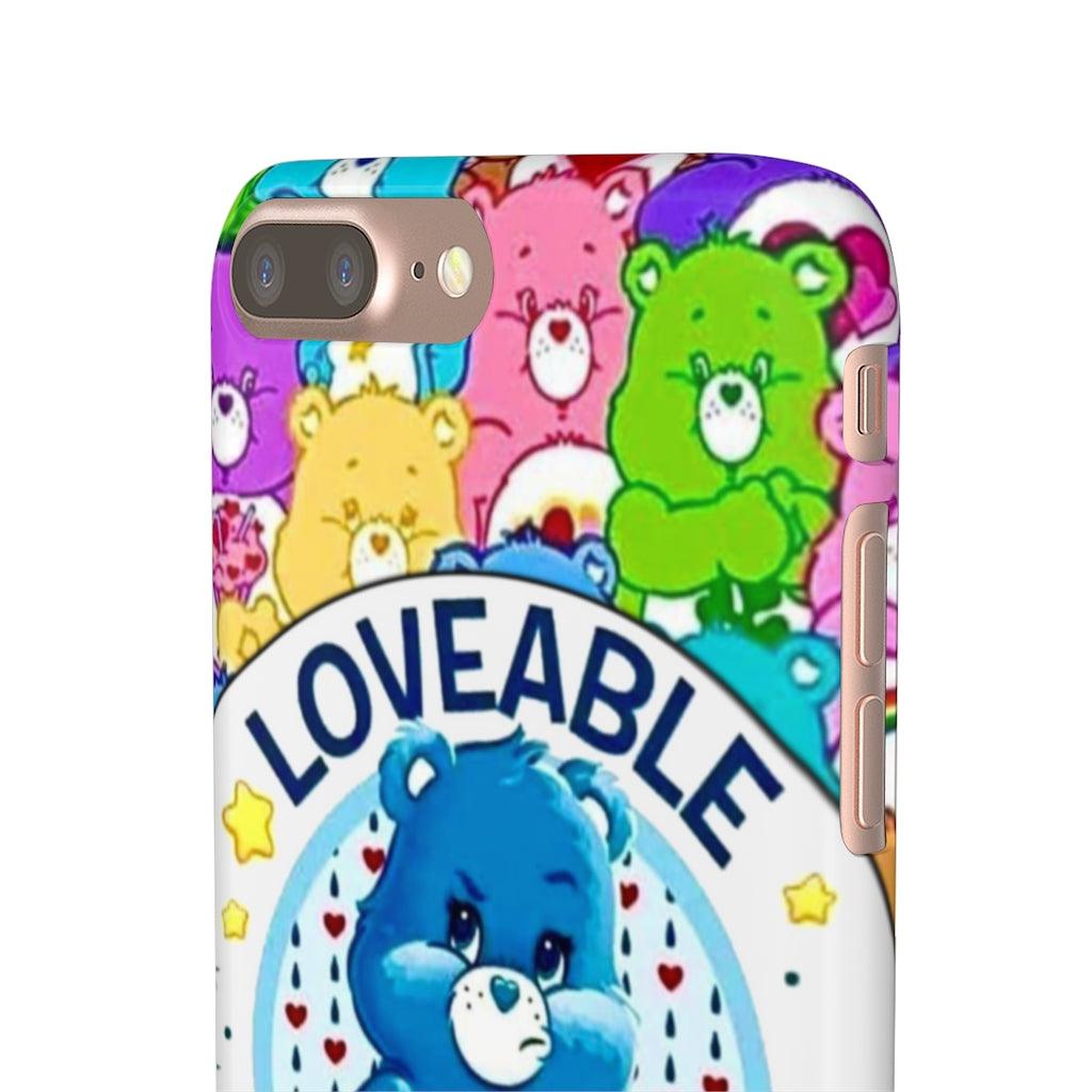 Lovable Grump Snap Phone Cases - Blue Rose Designs LLC