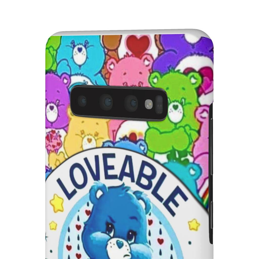 Lovable Grump Snap Phone Cases - Blue Rose Designs LLC