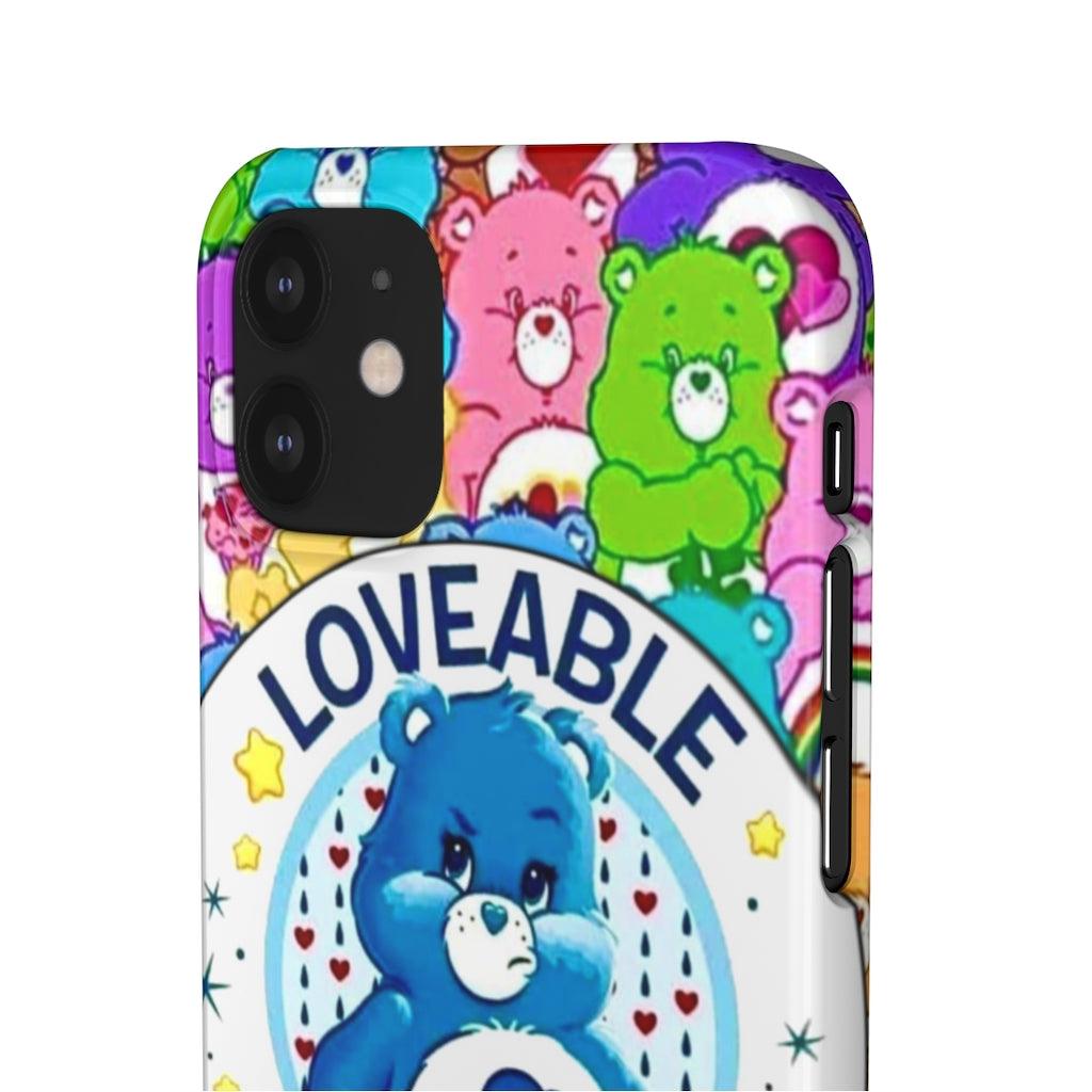 Lovable Grump Snap Phone Cases - Blue Rose Designs LLC