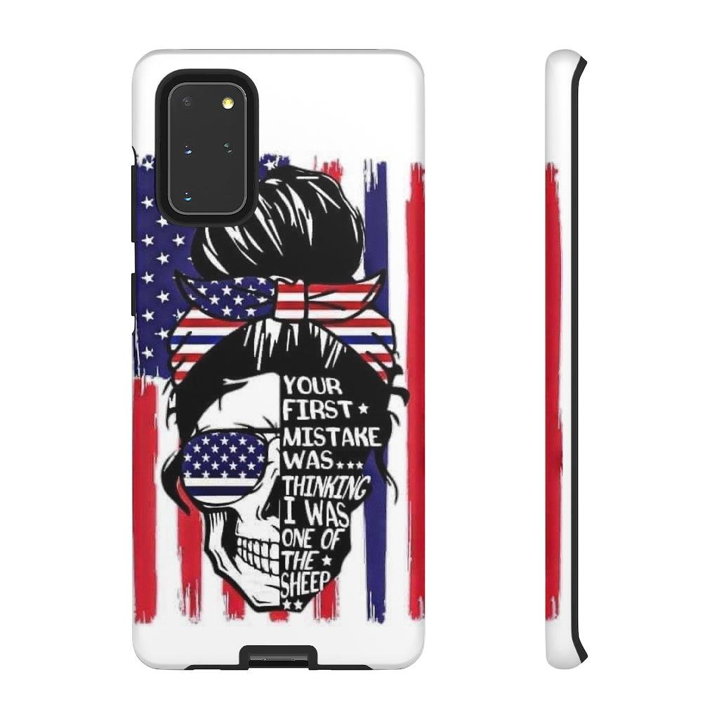 Your First Mistake Tough Phone Cases - Blue Rose Designs LLC