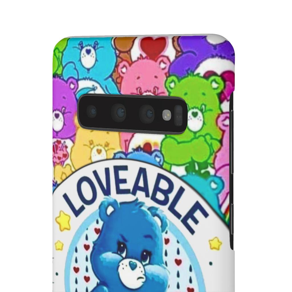 Lovable Grump Snap Phone Cases - Blue Rose Designs LLC