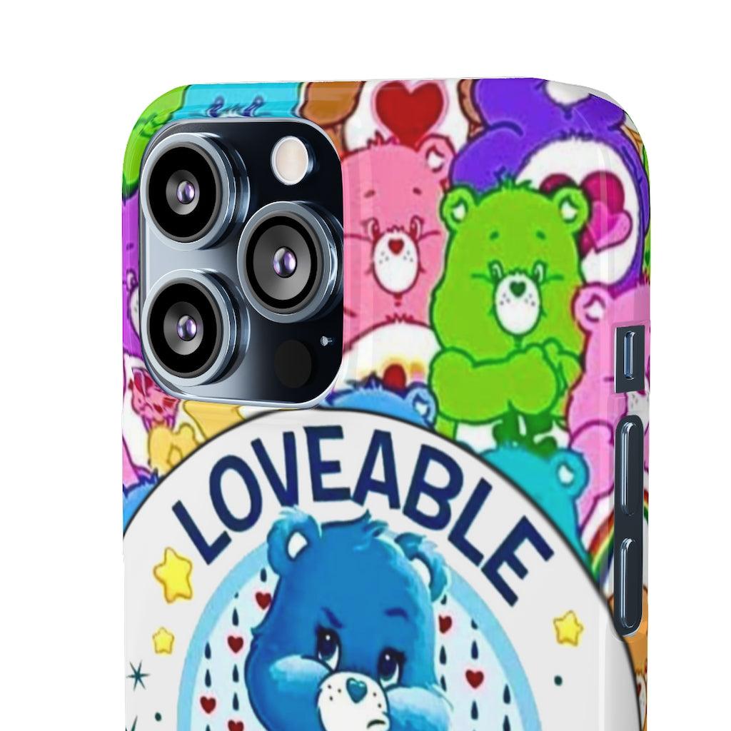 Lovable Grump Snap Phone Cases - Blue Rose Designs LLC