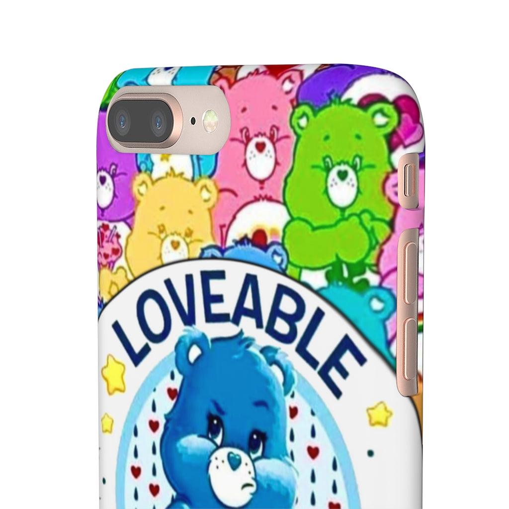 Lovable Grump Snap Phone Cases - Blue Rose Designs LLC