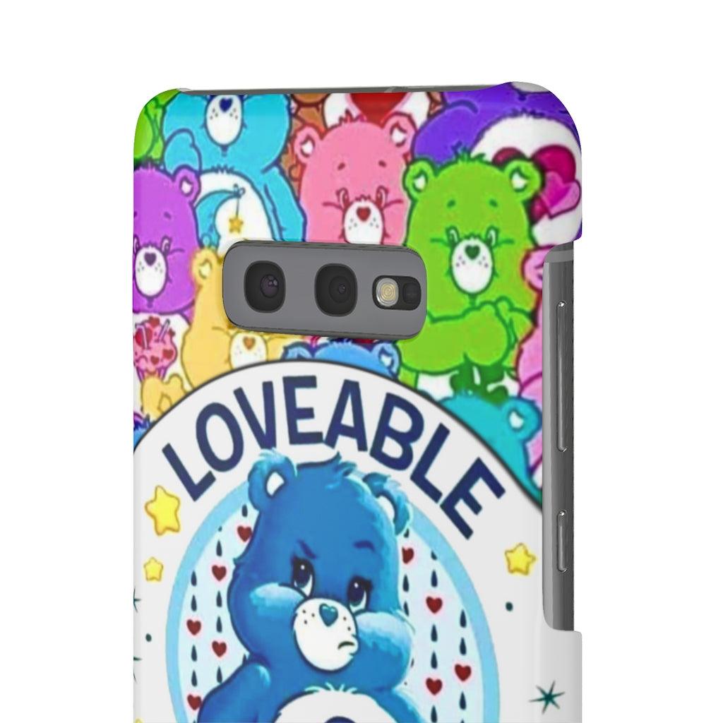 Lovable Grump Snap Phone Cases - Blue Rose Designs LLC