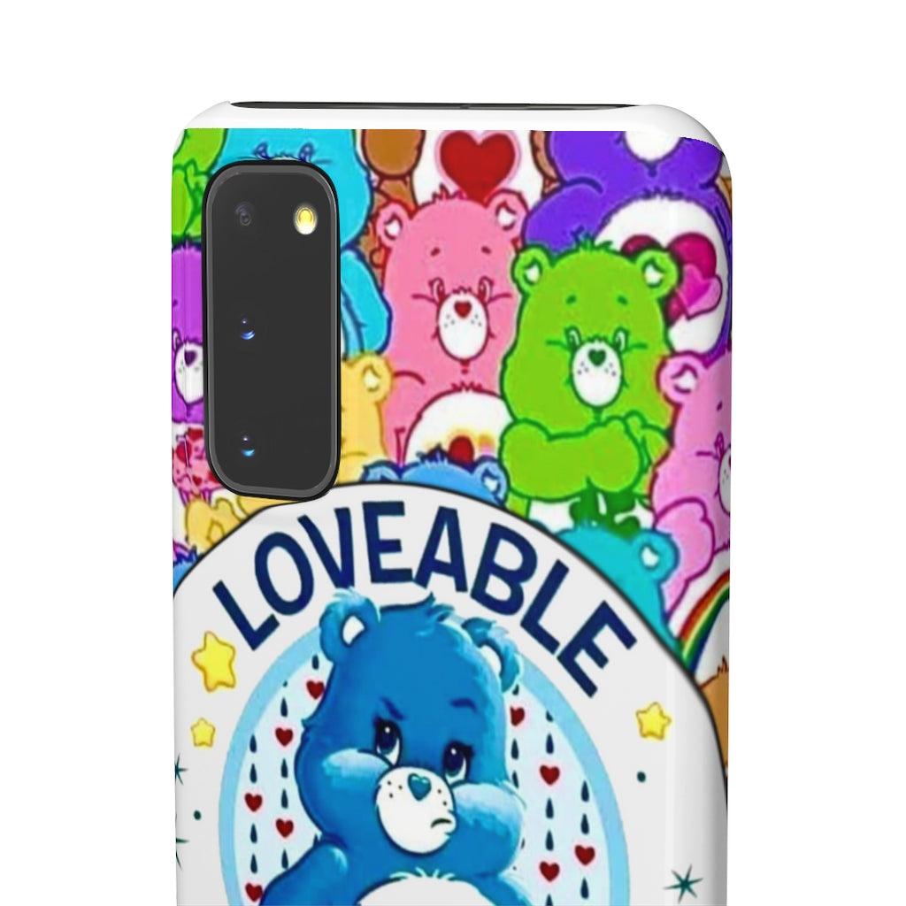 Lovable Grump Snap Phone Cases - Blue Rose Designs LLC