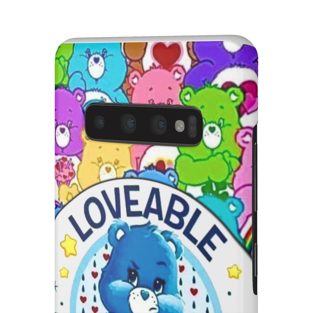 Lovable Grump Snap Phone Cases - Blue Rose Designs LLC