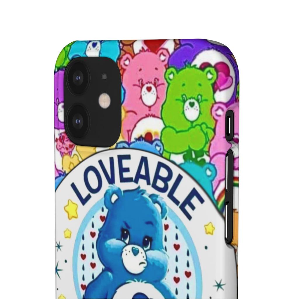 Lovable Grump Snap Phone Cases - Blue Rose Designs LLC