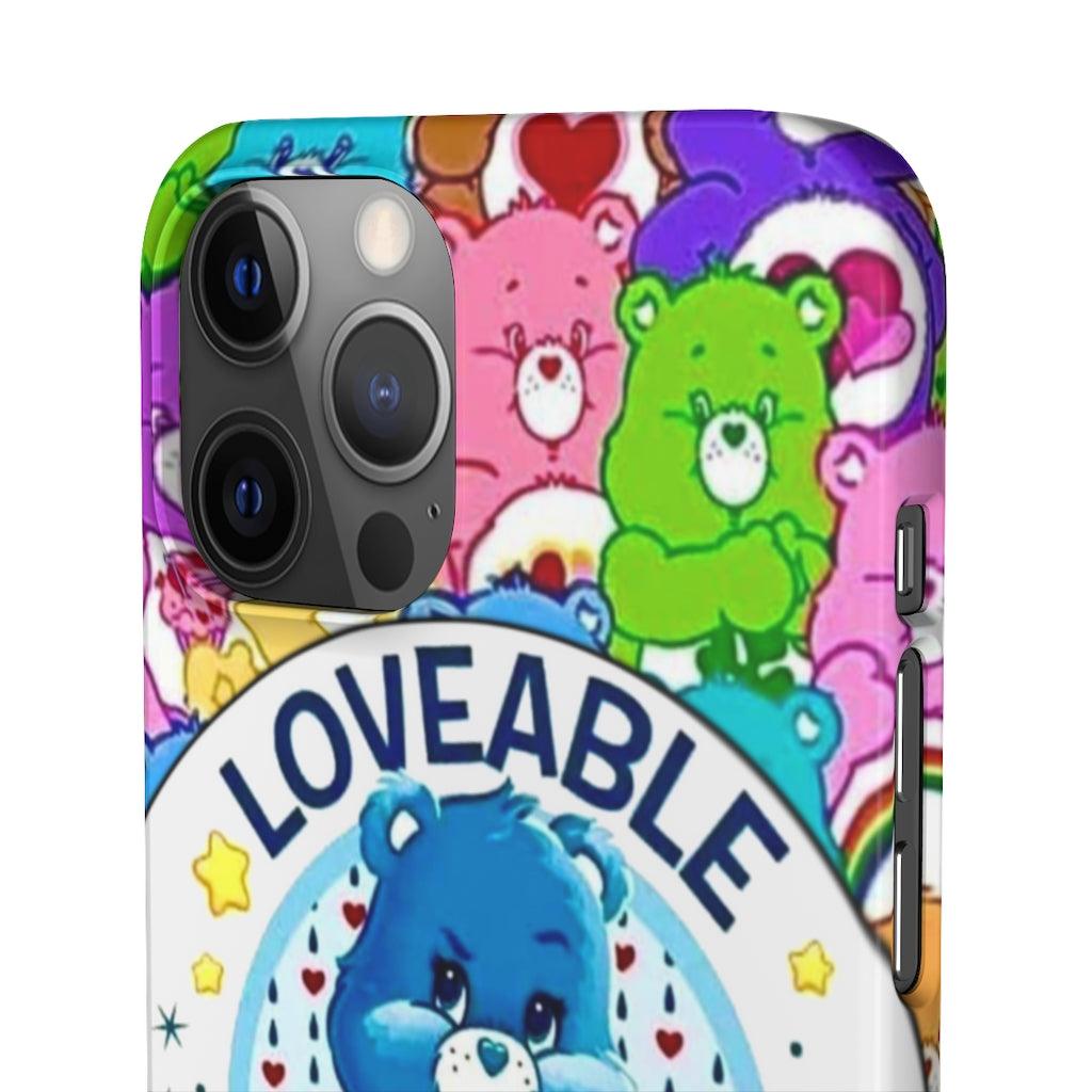 Lovable Grump Snap Phone Cases - Blue Rose Designs LLC