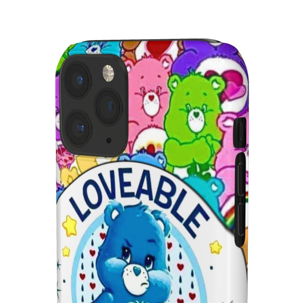 Lovable Grump Snap Phone Cases - Blue Rose Designs LLC