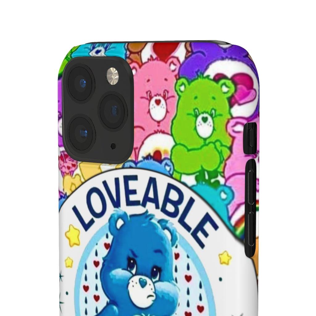 Lovable Grump Snap Phone Cases - Blue Rose Designs LLC