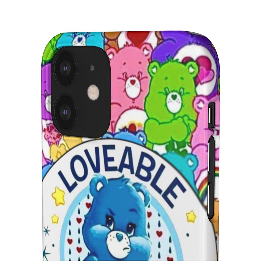 Lovable Grump Snap Phone Cases - Blue Rose Designs LLC