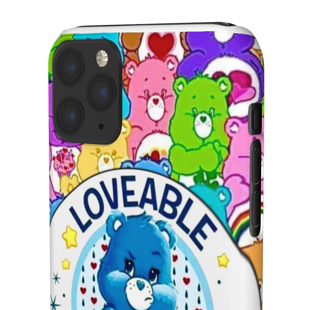 Lovable Grump Snap Phone Cases - Blue Rose Designs LLC